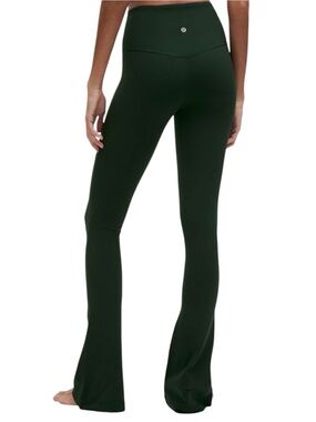 Lululemon Align High Rise Mini Flare Green Pants